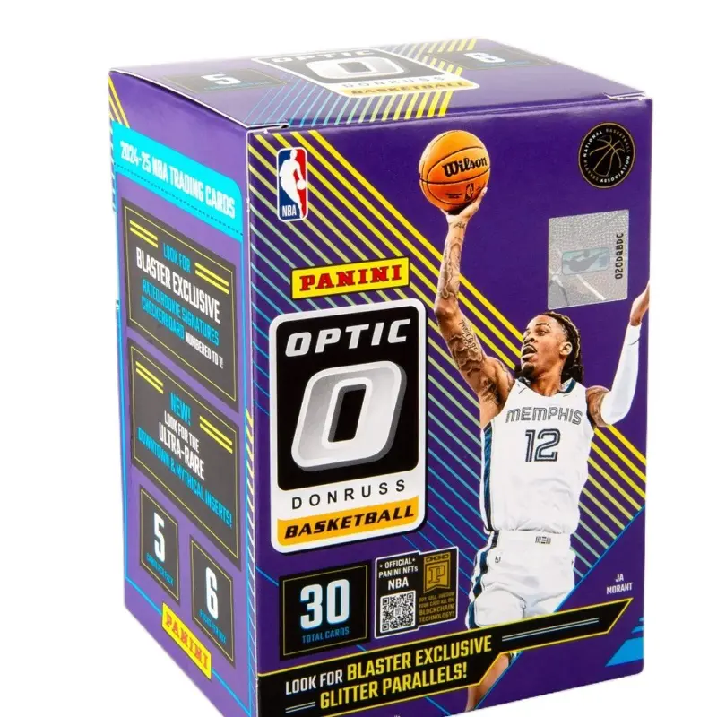 2024-25 NBA Donruss Optic Blaster Box, Exclusive Glitter Sports Trading Card Collectible
