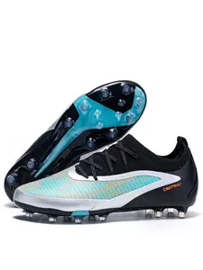 Men's High-Quality Soccer Shoes, Women's Soccer Shoes, Outdoor Artificial Grass Training & Sports Competition, Durable Breathable Lightweight Football Boots