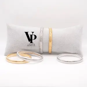 Valmaur Products FlexAura Bracelet Luxury Jewelry for Women - Elegant Gold & Silver Bangle Set