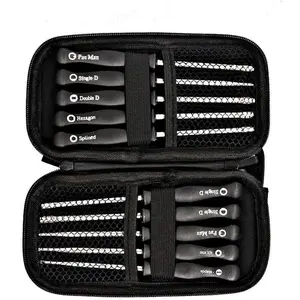 (Set of 10 Pcs) Carburetor Adjustment Tool with Case, Tune-up Adjusting Tool for Common 2 Cycle Small Engine Trimmer Weed Eater Carb Adjustment Tool