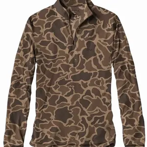 Core Layer 1/4 Zip Pullover Duck Camo 1 ZJ6