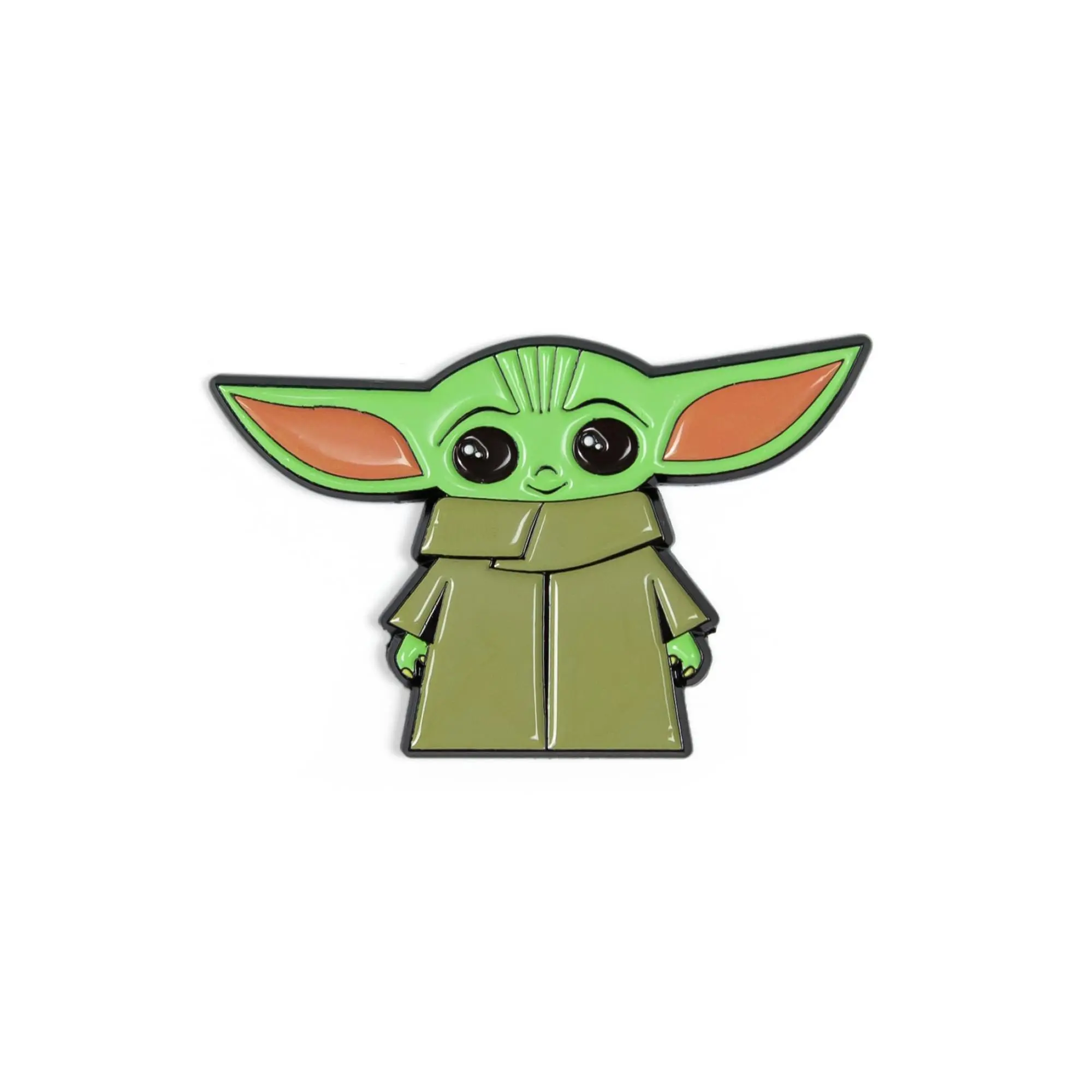 Star Wars Toynk Exclusive Enamel Pin Mandalorian Cartoon Child Baby Yoda Ears Up