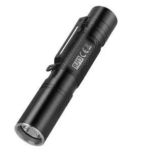 Portable Mini Flashlight, 500 Lumens Pocket Flashlight with Clip, Compact Pocket Flashlight for Daily Carry in Any Situation