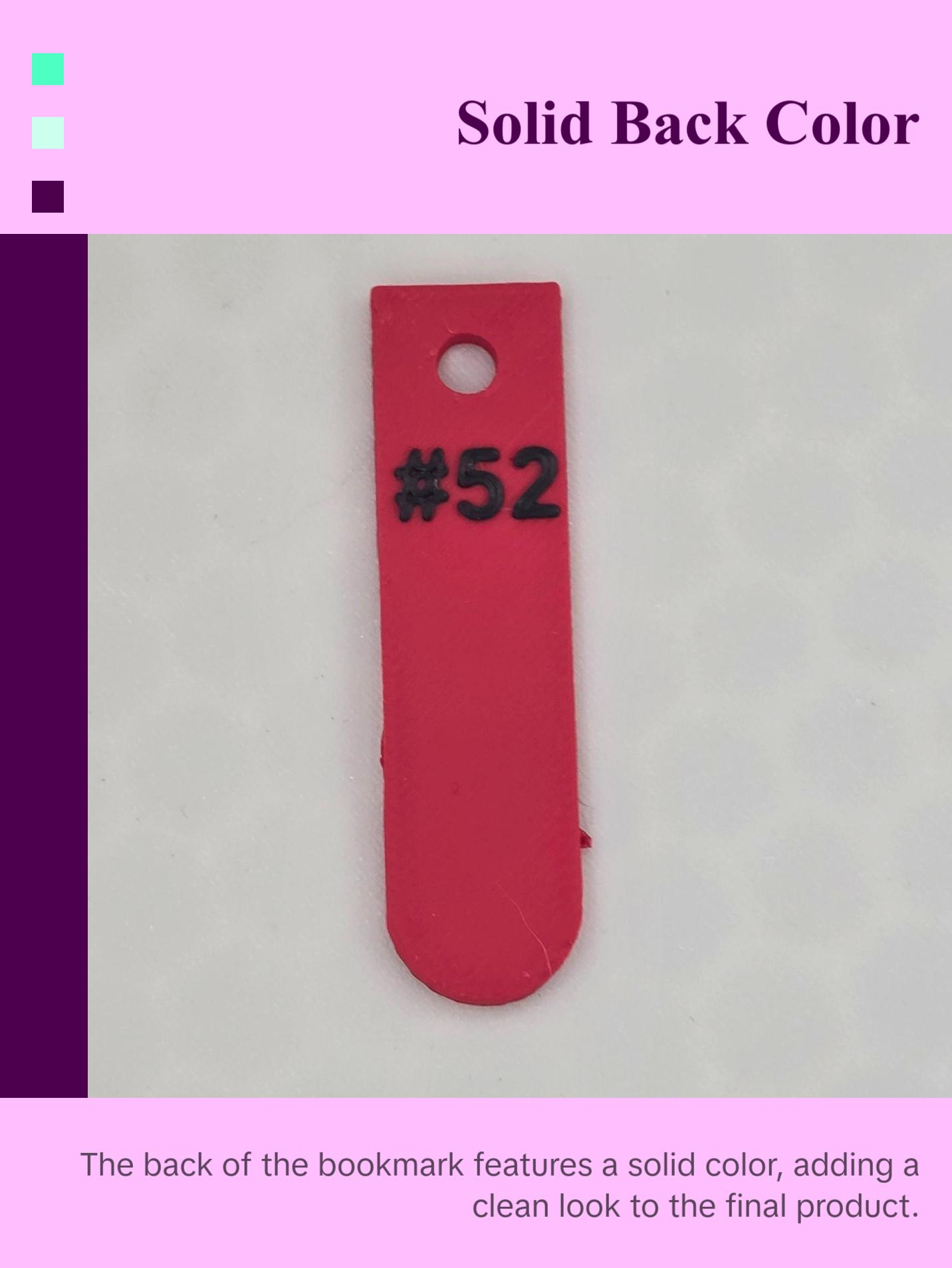 Class of 2027 Customizable Graduation Gift Bookmark - Personalized School Year Keepsake with Color Options for Seniors