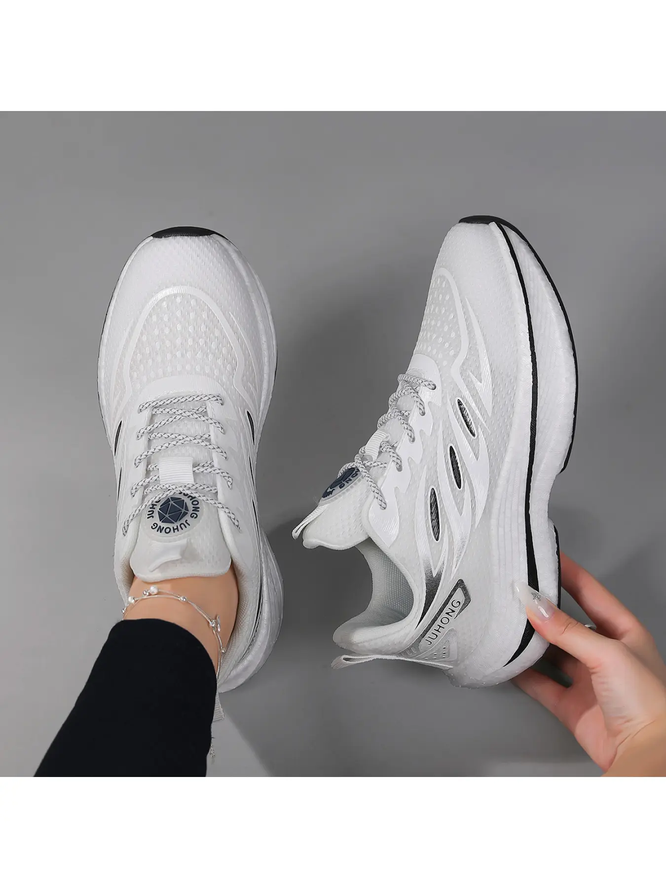 2025 Running sports footwear, leisure sports running shoes for men and women, middle school carbon running shoes for boys and girls, Breathable, Athletic Running Shoes