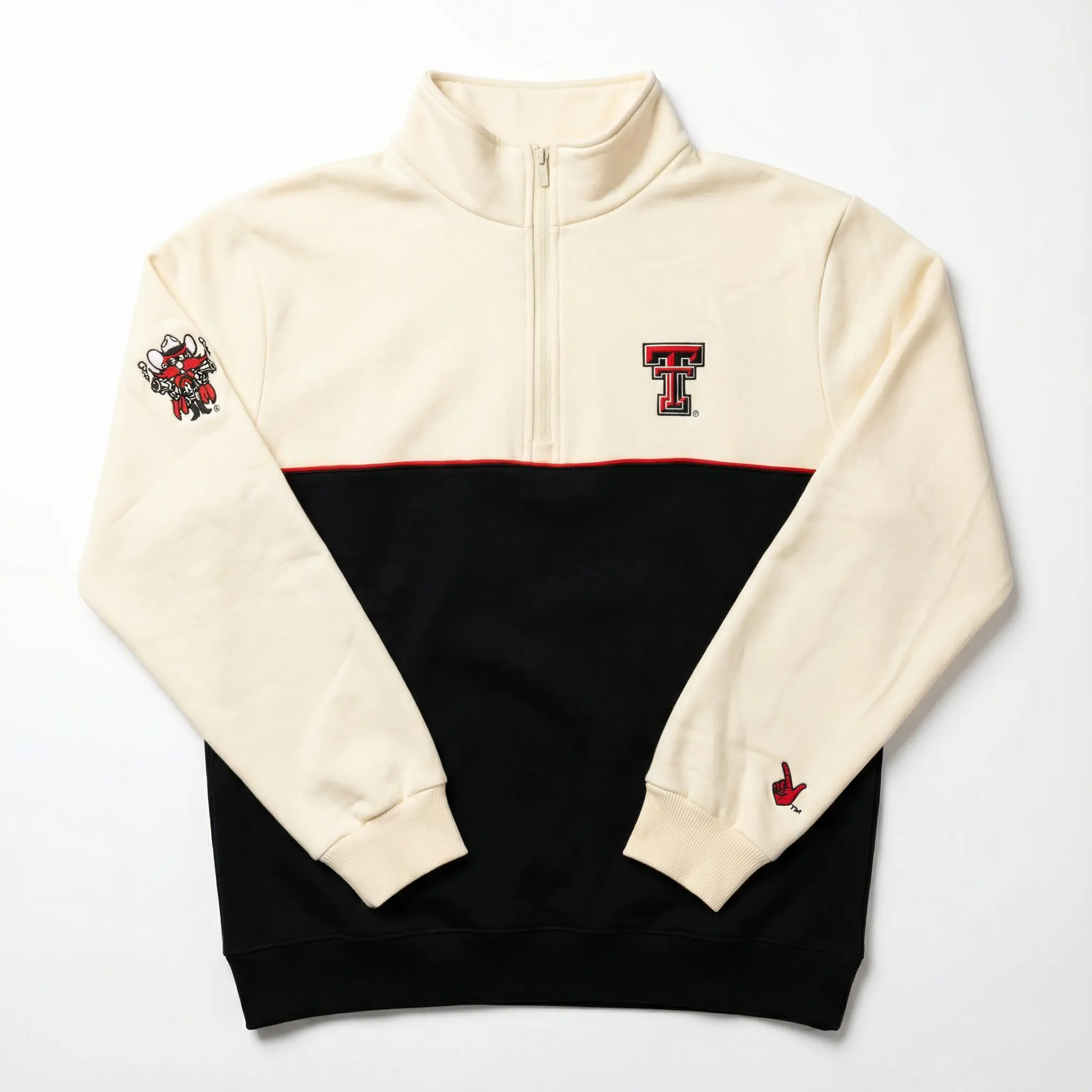 Embroidered College Quarter Zips Embroidered College Quarter Zips
