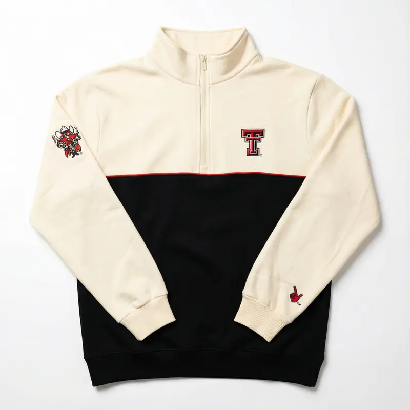 Embroidered College Quarter Zips
