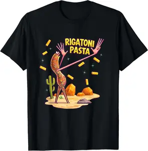 100% Cotton Marcus Worm Rigatoni Pasta Gifts | Marcus Pasta Apparel T-Shirt