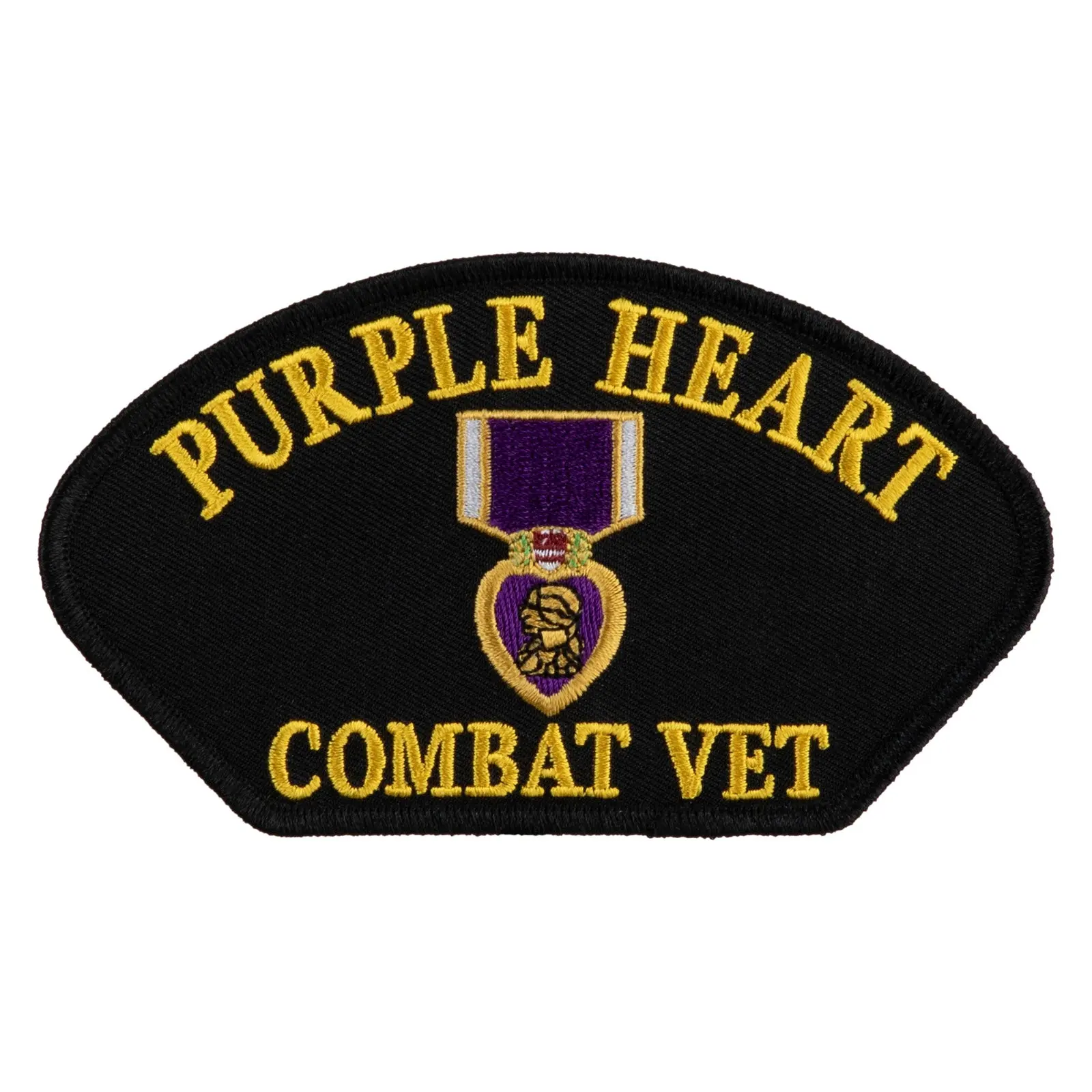Purple Heart Combat Vet Patch