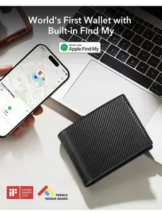 ESR Geo Wallet with Find My, RFID Blocking, GPS Wallet for Men, Wallet Tracker