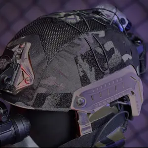 Dmgear Fast Helmet Cover, Ballistic High Cut Protection, Camouflage Design, Durable & Reliable, Ideal for Wargame Activities