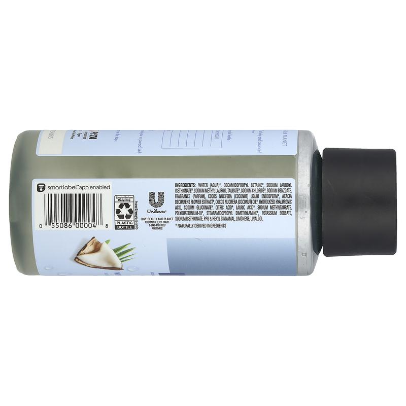 Love Beauty and Planet Vegan Shampoo, For All Hair Types, Coconut Water & Mimosa Flower,, 13.5 fl oz (400 ml)