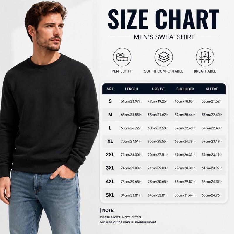 Men's Halloween Jack O' Lantern Cotton Blend Crewneck Sweatshirt, Scary Pumpkin Face Graphic Pullover, Long Sleeve Shirt, Relaxed Fit Casual Sportswear for Halloween Party, Fall Back to School Gift