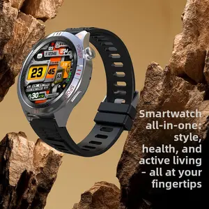 Smart watch multi-function long battery life sports photo high definition screen blood oxygen bonding hd fitness Diamond Mechanical Smartwatch for Men o heart rate sleep monitor various app reminder android durable gadget girl friend stylish minimalist