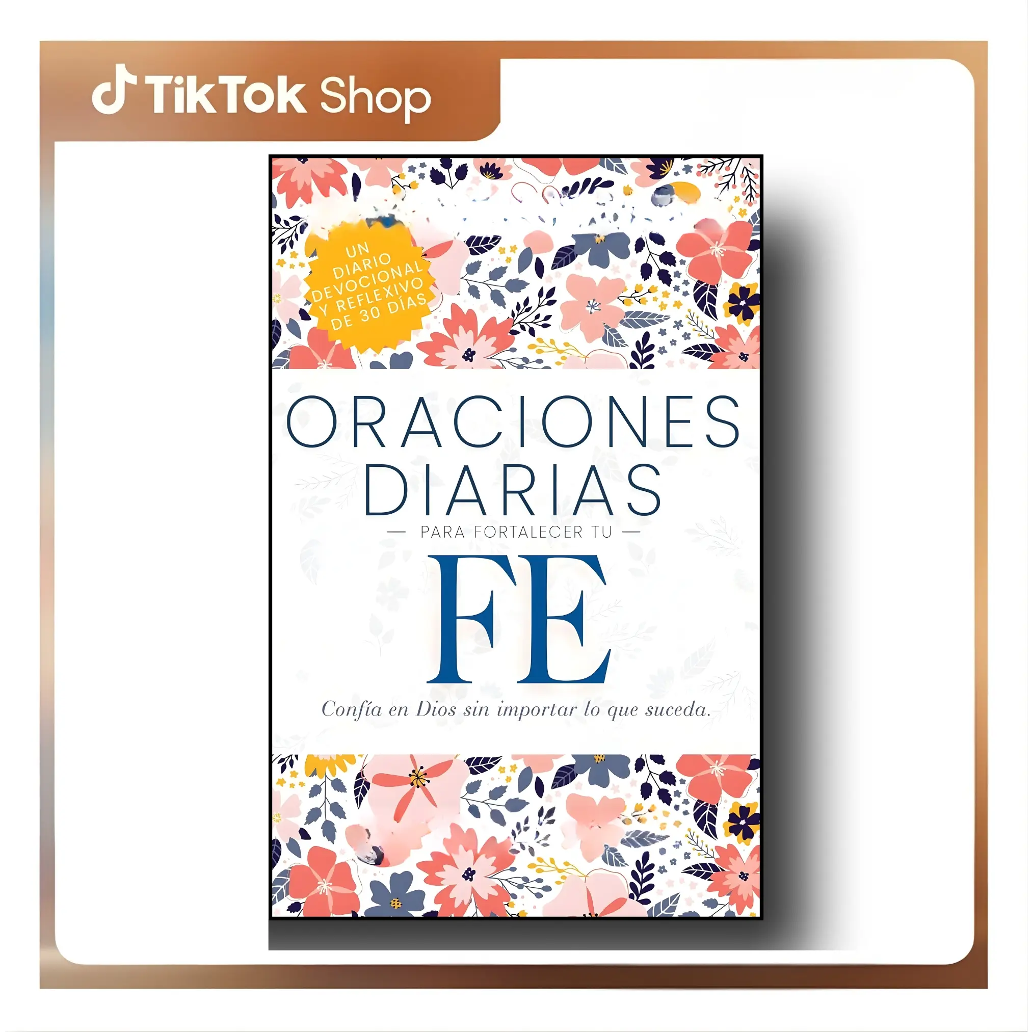 Daily Prayers to Strengthen Your Faith: Trust in God Through Life's Challenges - Religious Spanish Trade Paperback by Erin H. Warren, Offers Steadfast Love, Sends Rainbows and Hope