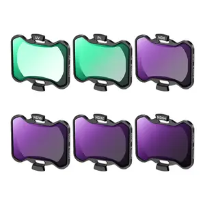 【K&F CONCEPT】 Avata 2 Drone UV PL ND Filters Kit (6 Pack), UV PL ND4 ND8 ND16 ND32 Filter Compatible with DJI Avata 2, Drone Accesorries with 28 Multi-Layer Coated/Gimbal Safe