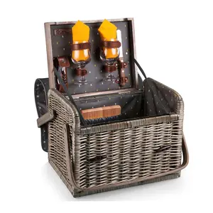 Picnic Time Kabrio Wine & Cheese Picnic Basket with Tools