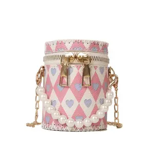A15-Non-Finished Women’s Fashion Shoulder Crossbody Bag Beading Kit