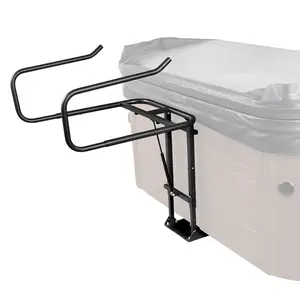 VEVOR Hot Tub Cover Lift, TikTokShopBlackFriday, Spa Cover Lift, Hydraulic, Height 33.1" - 41.3" Width 53.1" - 92.5" Adjustable, Installed Underneath on one Sides, Suitable for Various Sizes of Hot Tubs, Spa Aluminium