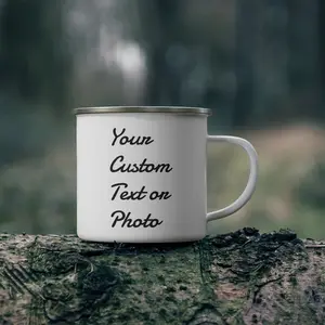 Custom Enamel Camping Mug