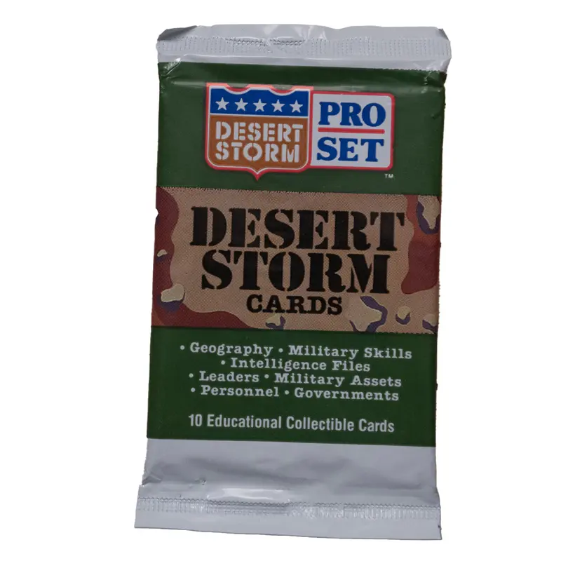 Pro Set Desert Storm Trading Card Pack