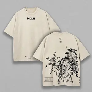 Kaiju No. 8 Tee | Oversized Washed Anime Shirt Apparel Tshirt Tshirt Menswear Personalized Breathable Classic Top Clothes Clothes Avatar