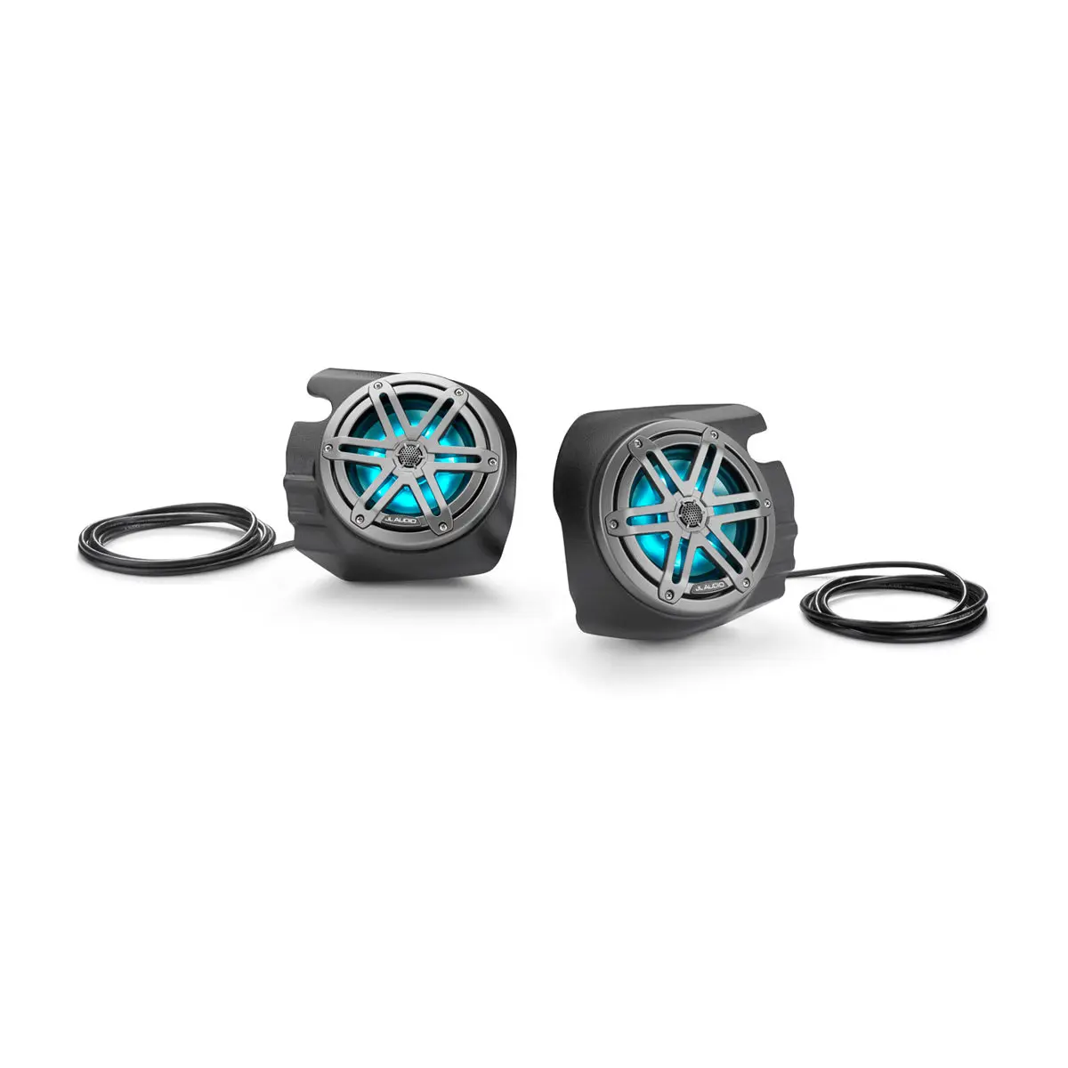JL Audio SB-POL-RZG2SPKR/M3-650i 6.5" Stealthbox Speakers 60W RMS 4Ω 2014-2019 Polaris RZR 4 900/900XC/XP 1000/XP4 1000, Single 010-03695-00 (94679)