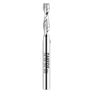 S0501 Solid Carbide Metric Upcut Spiral Router Bit - 2 Flutes - 6mm SD - 5mm CD - 20mm CL - 64mm OL