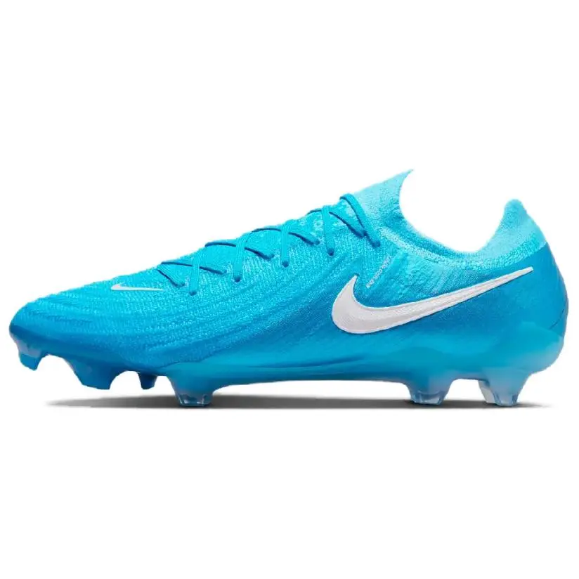 Nike Phantom GX 2 Elite FG Blue Fury Versatile Comfort Soccer Cleats Men's White FJ2559-400