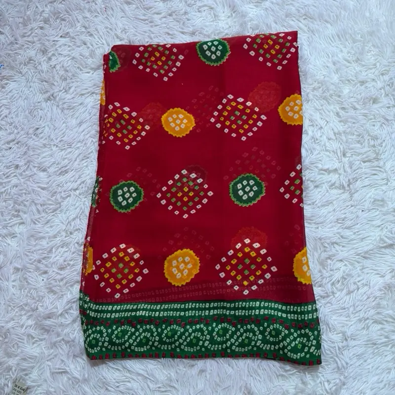 Lightweight Chiffon Saree with Picco-Done Falls, Ideal for Casual & Formal Occasions