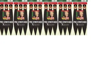 Outre Braids X-Pression Kanekalon 3X Pre Stretched Ultra Braid 32" (6 PACKS)