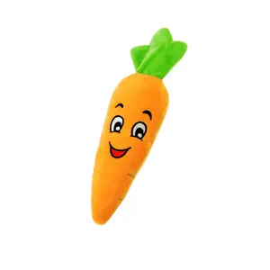 Carrot Squeaky Dog Toy - Glow Pups