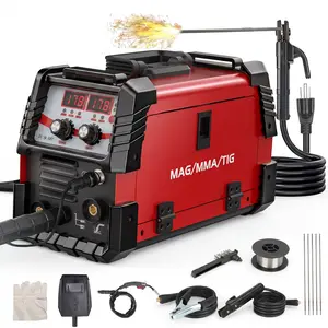 275A Flux Core MIG Welder | Gas/Gasless 3-in-1 Welding Machine for Auto Repair & Fabrication