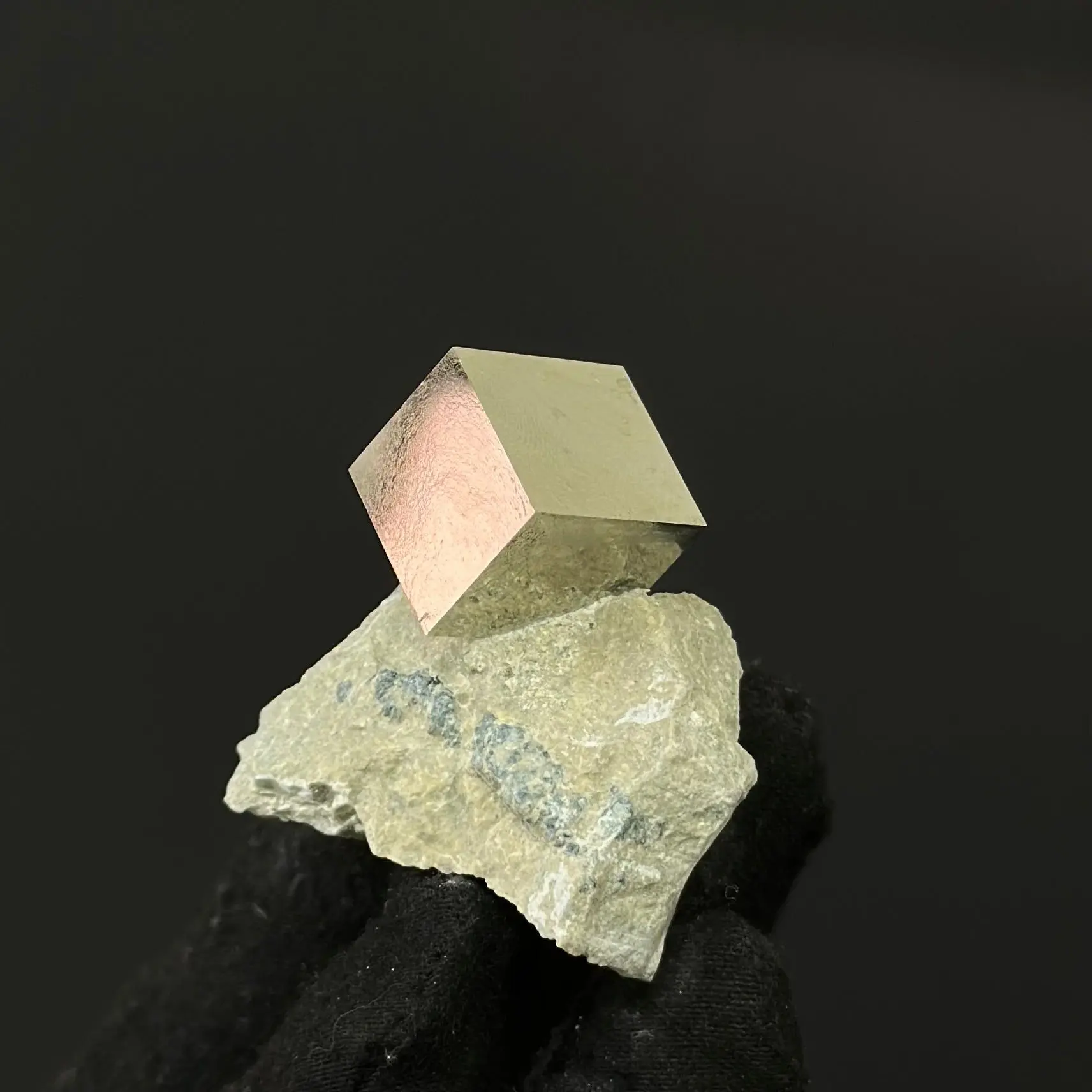 *BEST SELLER Pyrite Cubes on Matrix from Mina Ampliación A Victoria, Navajún, Spain.