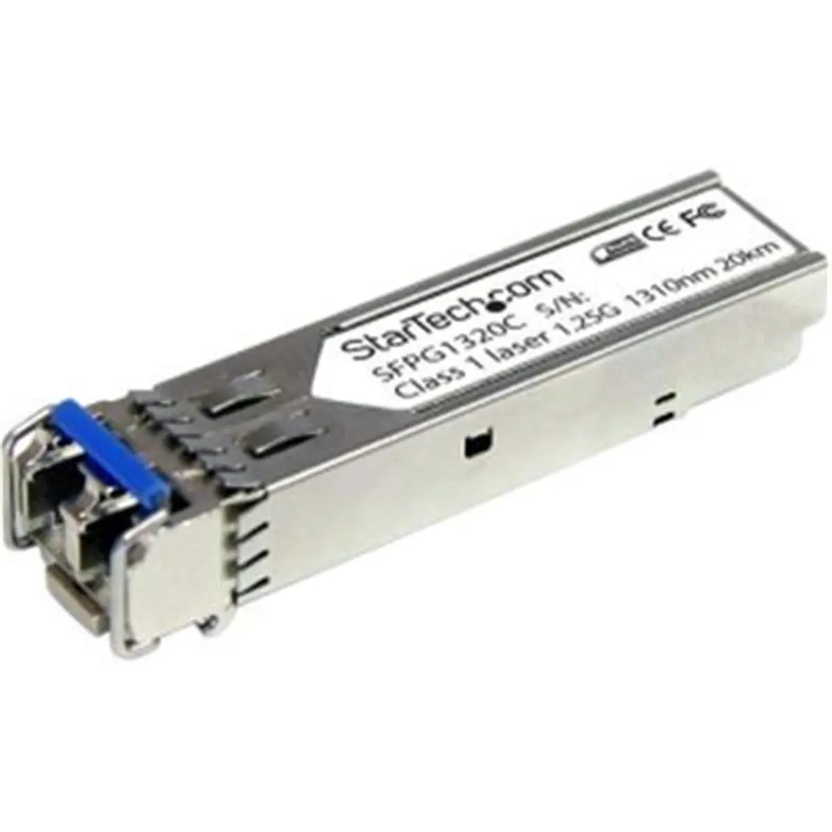 Startech SFPG1320C Single Mode LC SFP Transceiver - 1310nm, 20km Gigabit Fiber Module with DDM Support, Ideal for 20km Add, Replace or Upgrade SFP Modules Needs