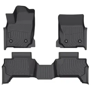 DEPITUU For Toyota 4Runner 2025 Floor Mats, All Weather Protection, Easy to Clean, Non-Slip TPE, 3D Scanning Design, Waterproof, Odorless, Durable, High Edge, Full Coverage,car stuff,car essentials,car mats accessories,car floor mat