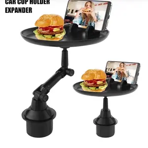 360° Swivel Car Storage Tray with Phone Slot