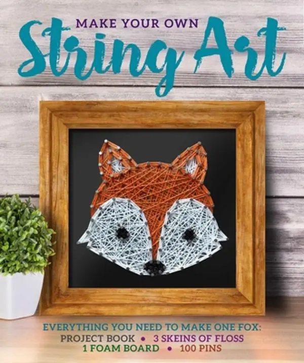 USED-Make Your Own String Art by Carlson, Kayla (Paperback)
