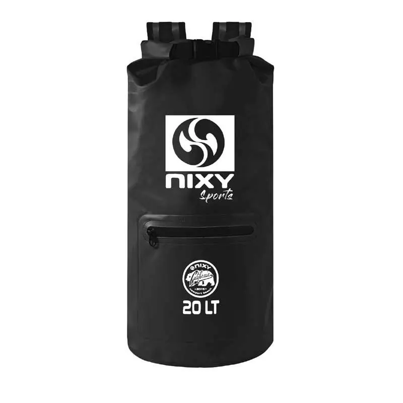 NIXY Sports Dry Bag Waterproof Backpack 20 LT for Hiking Camping Outdoor Activities Water Sports 100% Waterproof 500D PVC Roll-Top Design Lightweight Durable