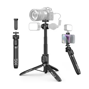 KraftGeek 48" Vlogging Tripod for Phone and Camera, Travel Phone Tripod Stand with Remote for Video Recording, Compatible with GoPro Hero Series, DJI Osmo Action & Insta360 Cameras, and DJI Pocket 3 Smartphone Cellphone