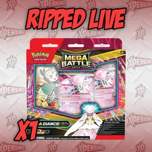 LIVE - Mega Diancie EX - 1 Pokémon Mega Battle Deck