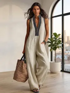 This Linen Jumpsuit is Going Viral  Effortless Chic Wide-Leg Fit | Lightweight Summer Outfit You’ll Wear Everywhere