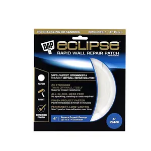 DAP 7079809163 4 in. 09163 Eclipse Rapid Wall Repair Patch - Pack of 6