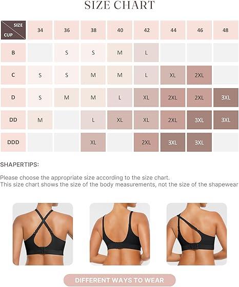 FeelinGirl Wireless Push Up Bra for Women, Seamless Comfort Bralettes No Underwire Supportive Full Coverage Everyday Bras Women Push Up Bra Comfortable Fabric Casual Womenswear Soft Adjustable Comfy Smooth