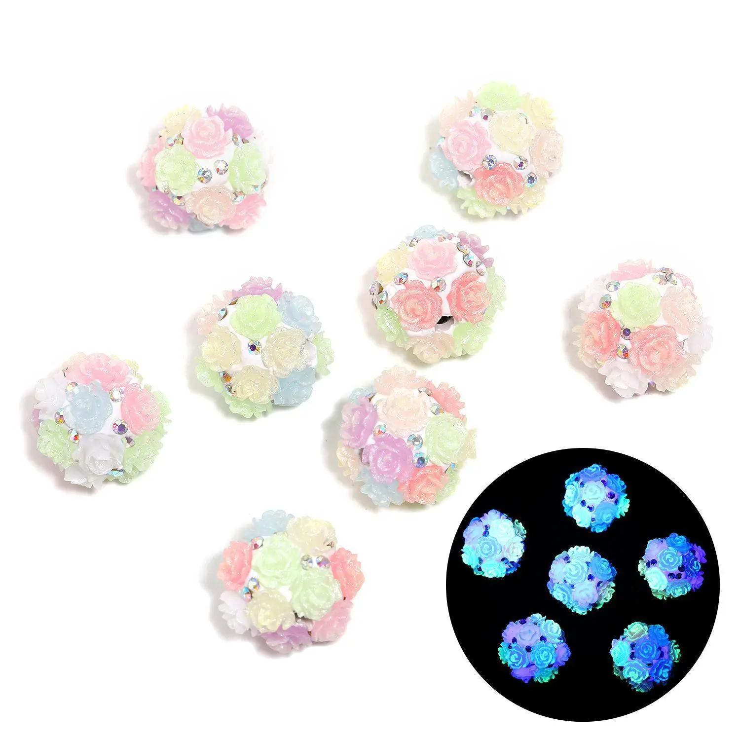 ZY1998012 10PCS Flower ball