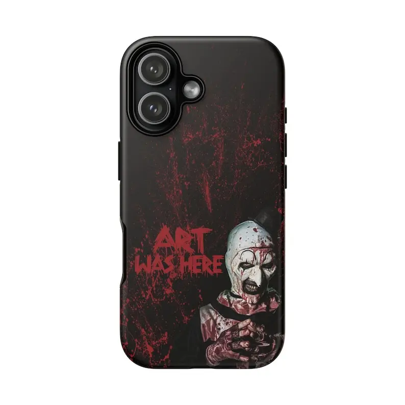 Art the Clown Terrifier Protective Phone Hard Case Horror Movie Night Merch