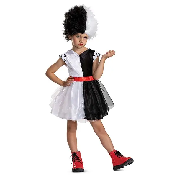 Girl's Disney Toddler Classic Cruella Costume