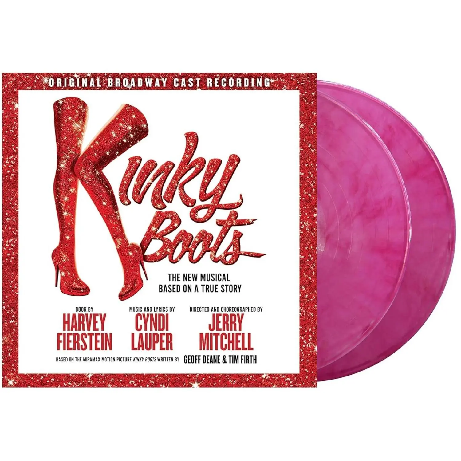 Various Artists - Kinky Boots / (Various Artists) (Original Broadway Cast Recording)  [VINYL RECORD - LP] Colored Vinyl, Gatefold LP Jacket, Pink