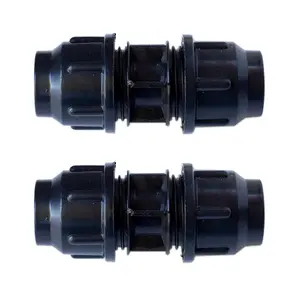 RentACoop Secure Non-Adhesive PVC (S.N.A.P) Watering System Coupler Pack of 2 for Chickens, Quail, and Poultry