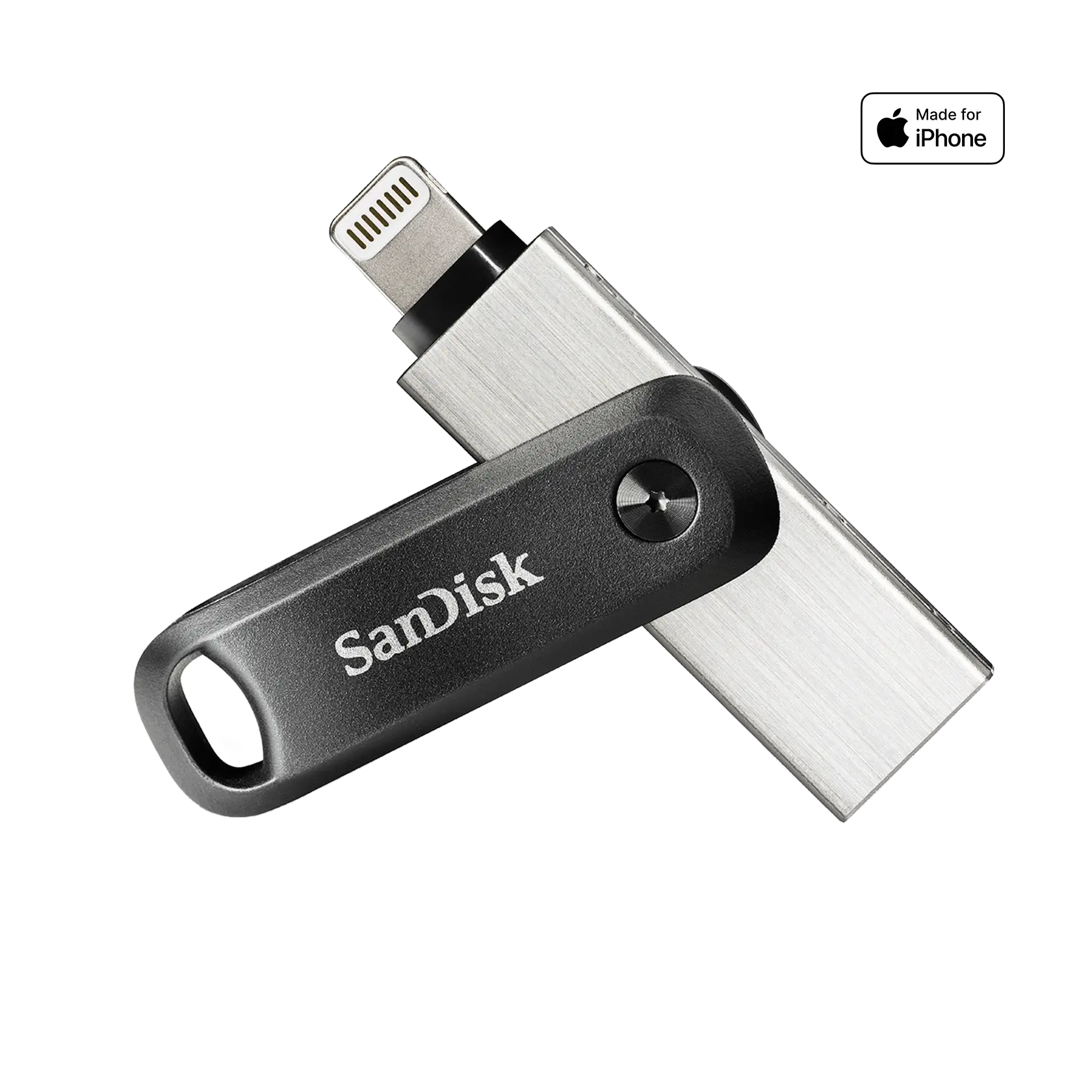 SanDisk 128GB iXpand Flash Drive Go, for iPhone and iPad - SDIX60N-128G-AN6NE